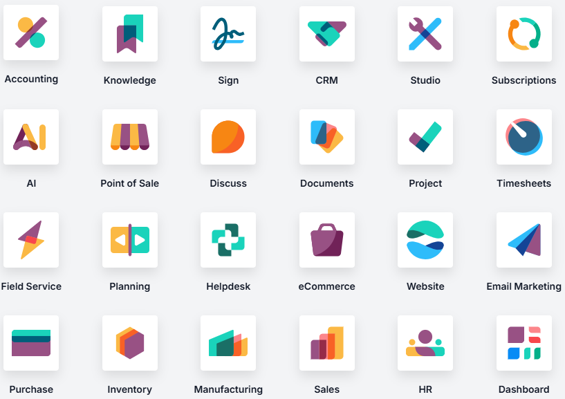 Odoo App Grid